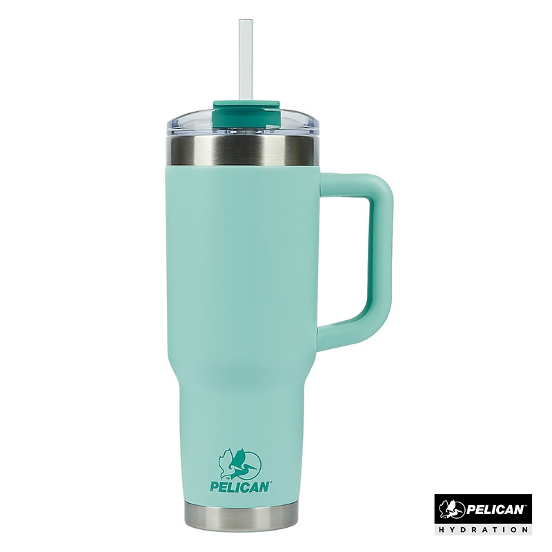 Pelican Porter Travel Tumbler Recycled Steel Handle - 40 oz - product view 2