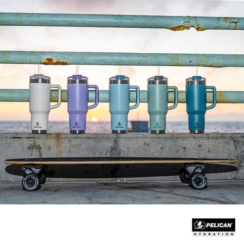 Pelican Porter Travel Tumbler Recycled Steel Handle - 40 oz - product view 12