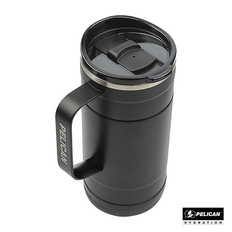Pelican Ridge Travel Mug Recycled Steel Silicone Base - 18 oz - product view 6