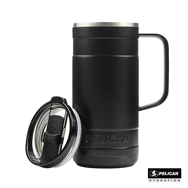 Pelican Ridge Travel Mug Recycled Steel Silicone Base - 18 oz - product view 7