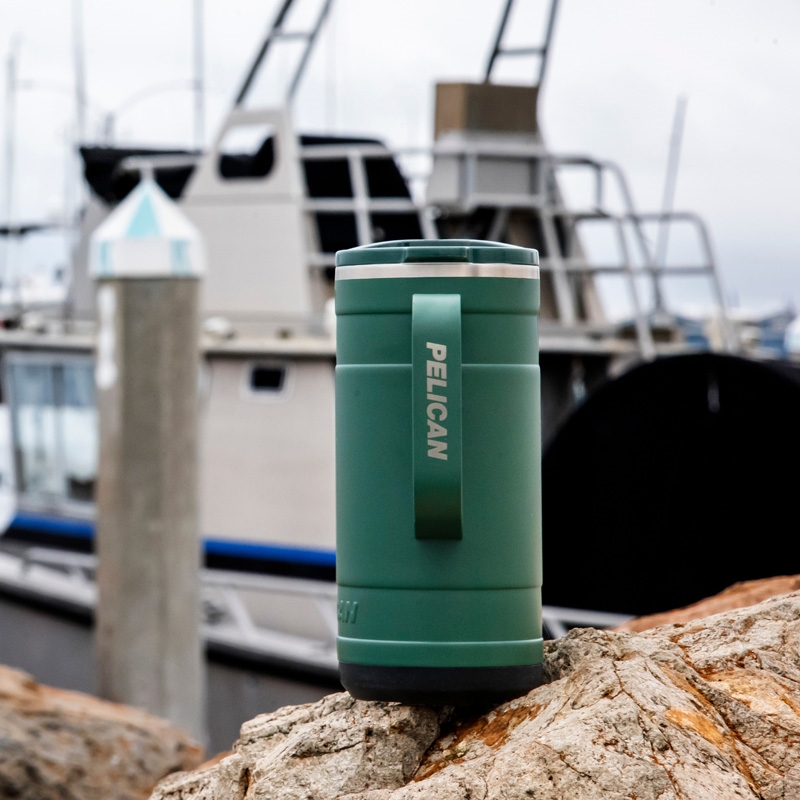 Pelican Ridge Travel Mug Recycled Steel Silicone Base - 18 oz - product view 23