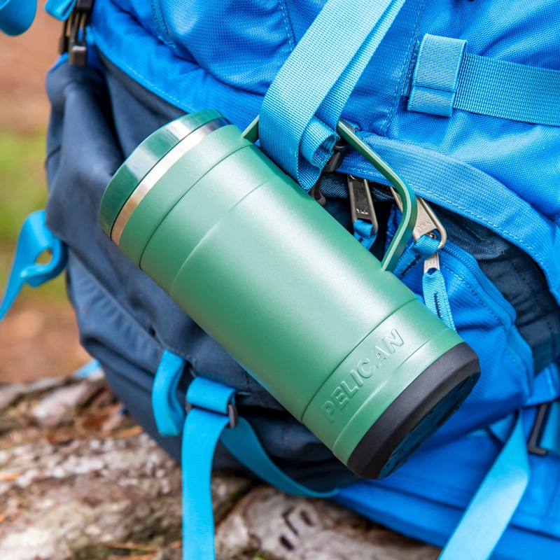 Pelican Ridge Travel Mug Recycled Steel Silicone Base - 18 oz - product view 24