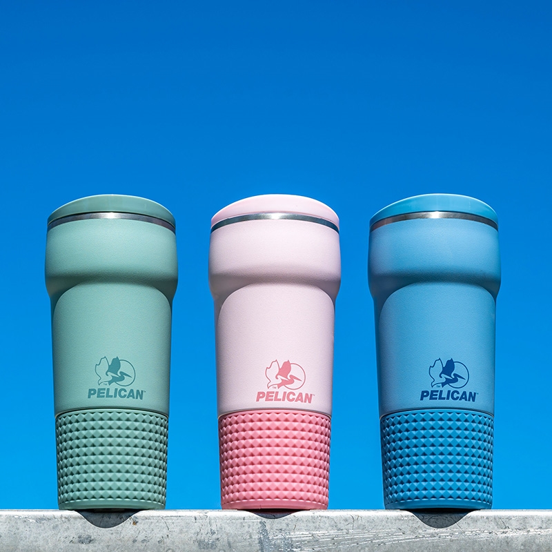 Pelican Cascade Tumbler Recycled Steel Two-Tone Lid - 22 oz - product view 18