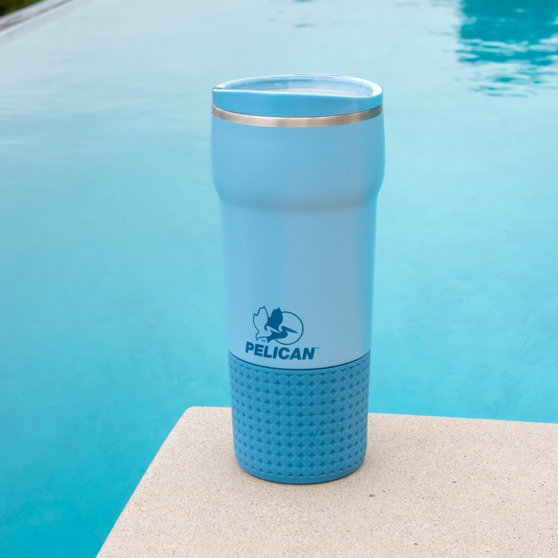 Pelican Cascade Tumbler Recycled Steel Two-Tone Lid - 22 oz - product view 24