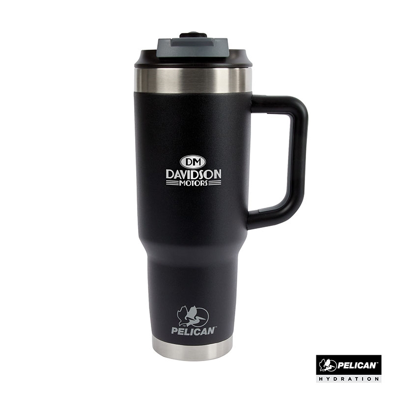 Pelican Porter Dual Travel Tumbler Dual Lid Steel - 40 oz