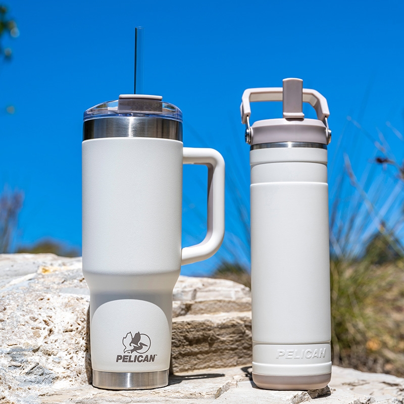 Pelican Pacific Water Bottle Recycled Steel Handle - 26 oz - product view 15