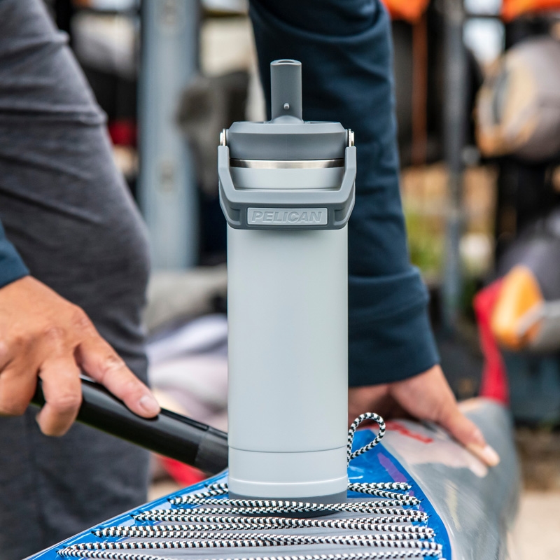 Pelican Pacific Water Bottle Recycled Steel Handle - 26 oz - product view 19