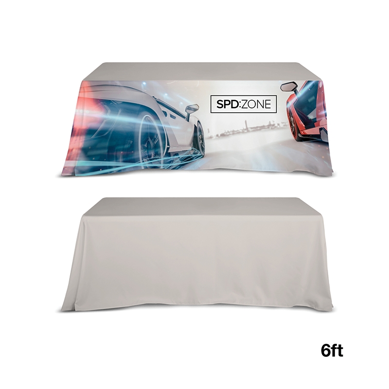 Table Throw Polyester Wrinkle-Resistant - 6 ft