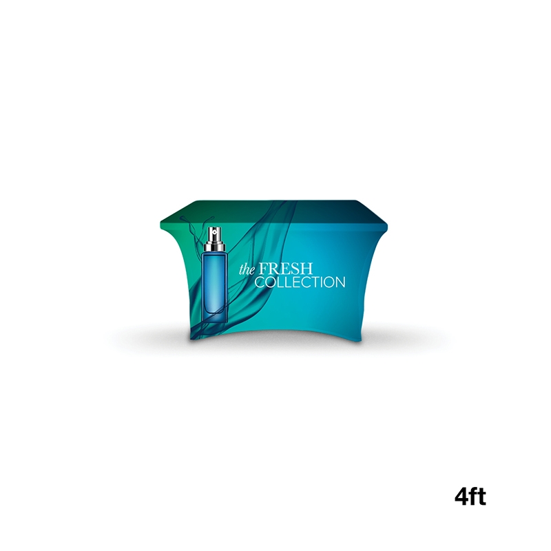 Table Cover Stretch Elastic Polyester - 4 ft - product view 2