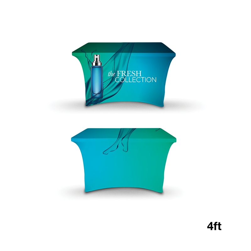 Table Cover Stretch Elastic Polyester - 4 ft - product view 6