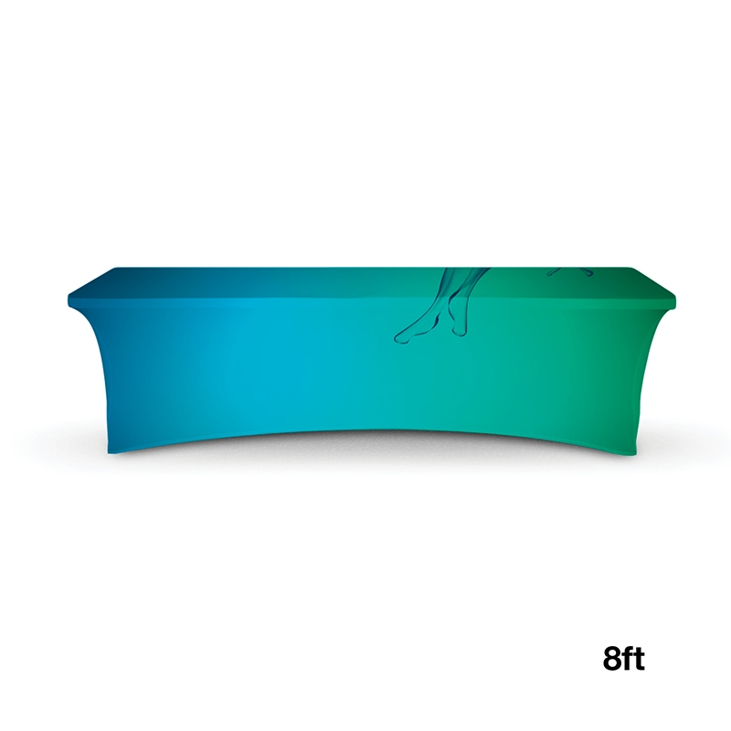 Table Cover Stretch Elastic Polyester - 8 ft - product view 3