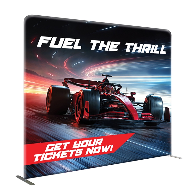 Display Tension Fabric Flame-Retardant - 8 x 7.5 ft