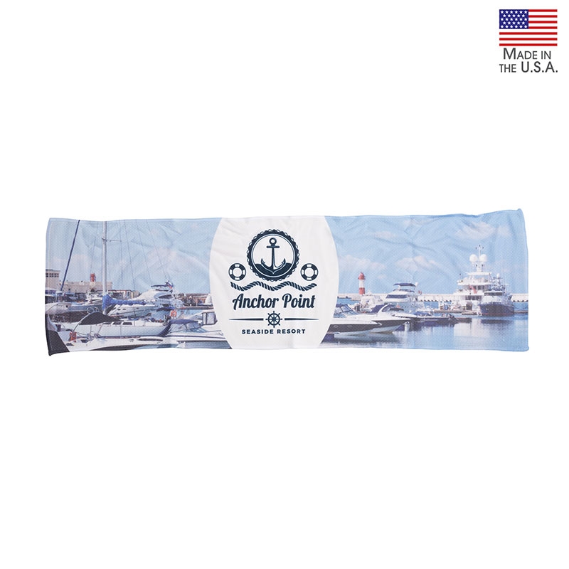 Cooling Wrap RPET RapidCool Polymer Small - 6 x 21 in