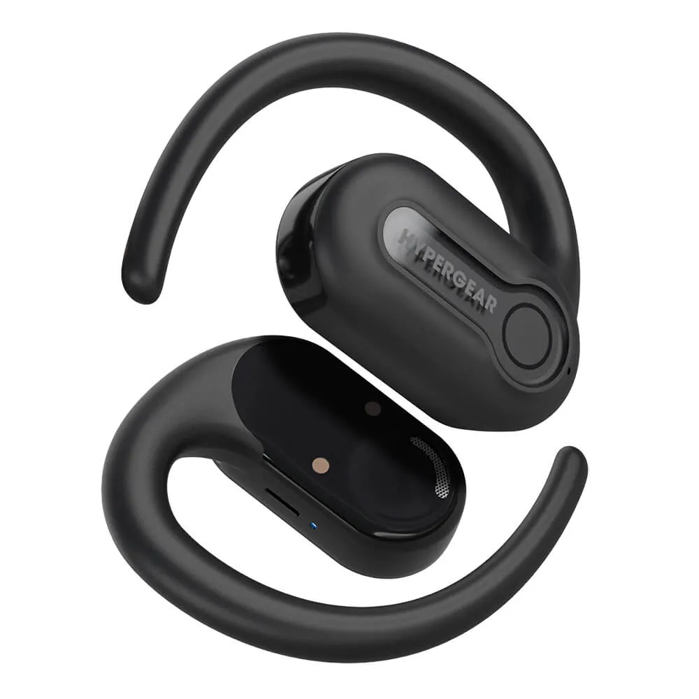 Wireless Earbuds Open-Ear with Flexible Hooks - 3.25 in