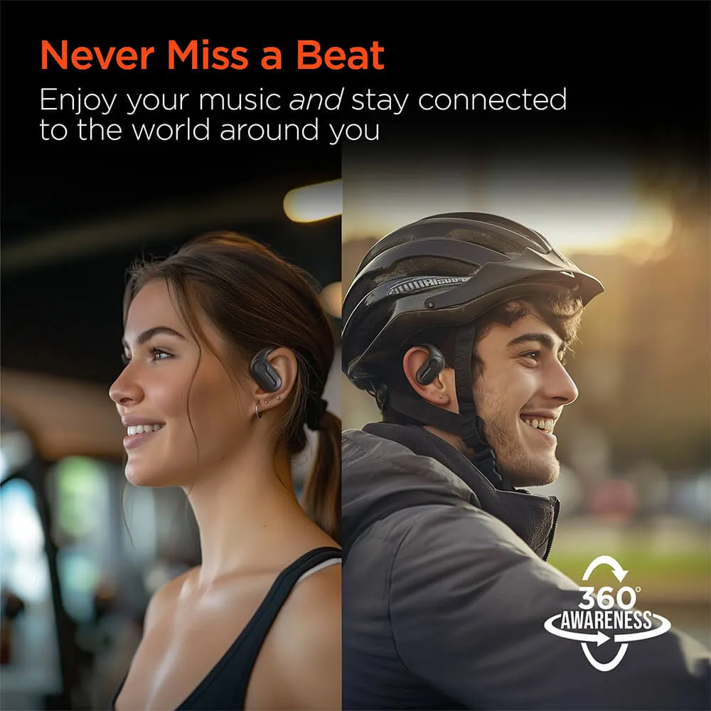 Wireless Earbuds Open-Ear with Flexible Hooks - 3.25 in - product view 4