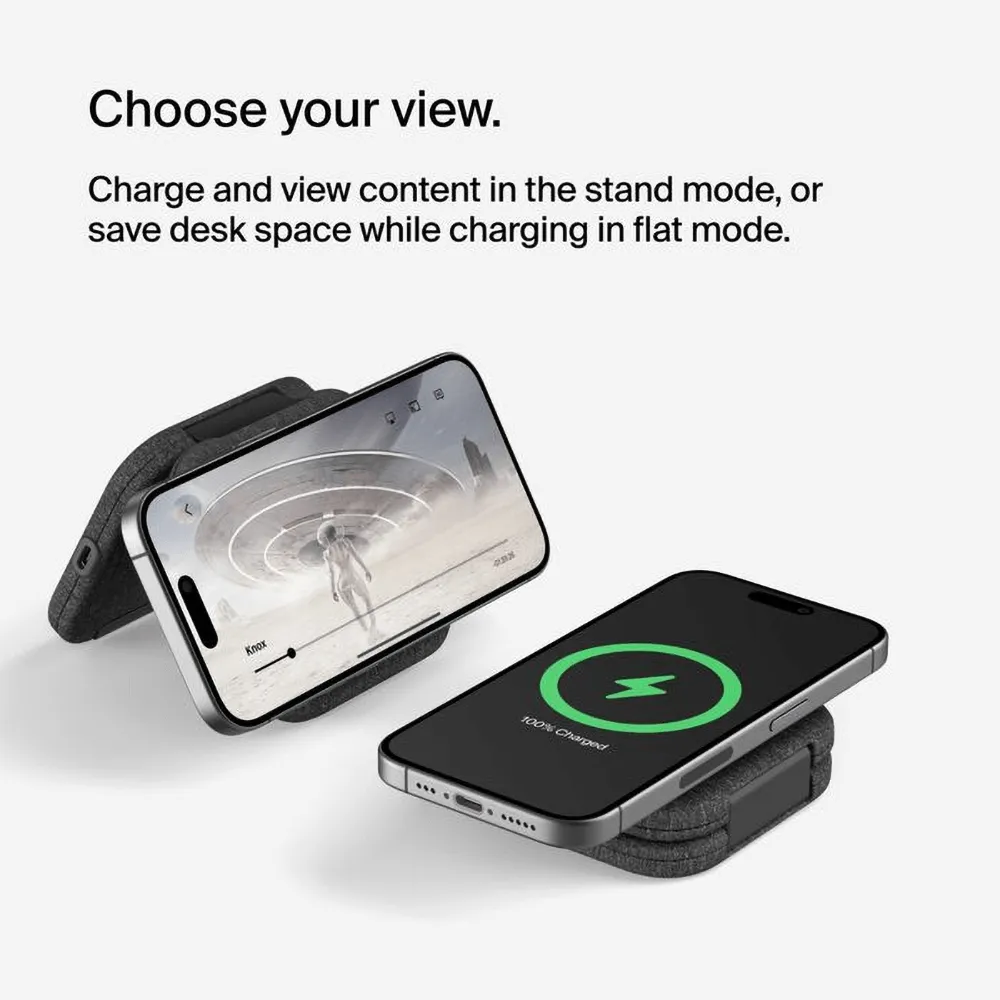 Wireless Charging Pad Magnetic Travel Foldable Qi2 - 15W - product view 8
