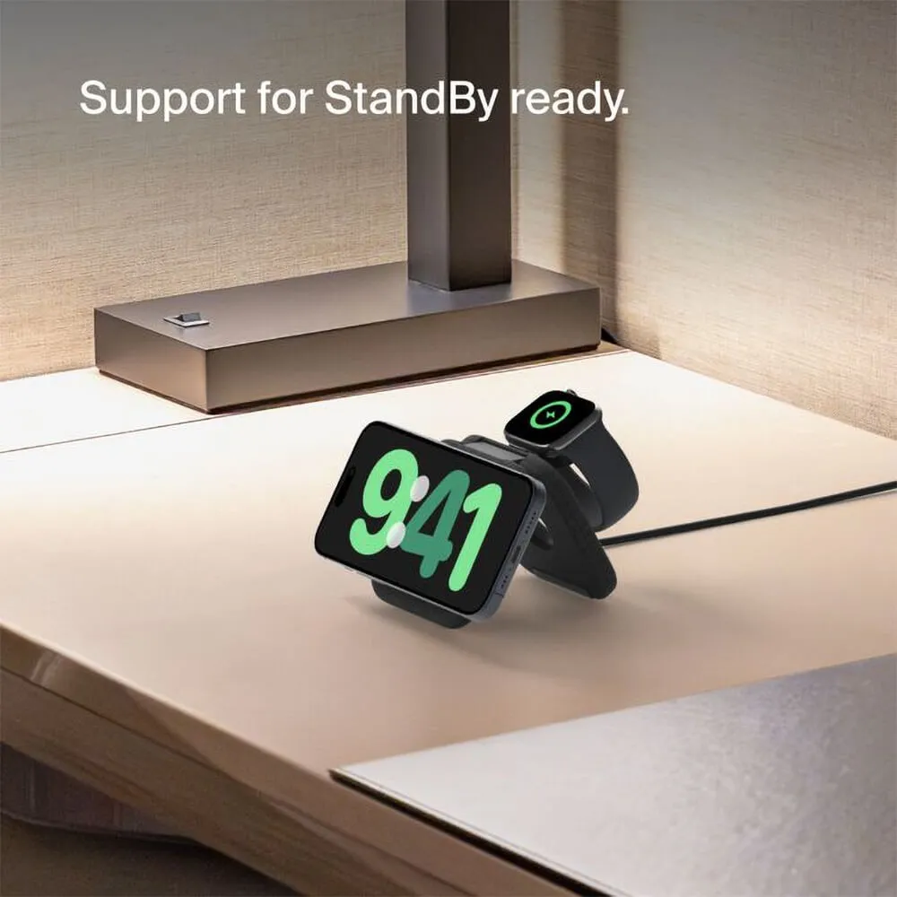 Wireless Charging Pad Magnetic Travel Foldable Qi2 - 15W - product view 9