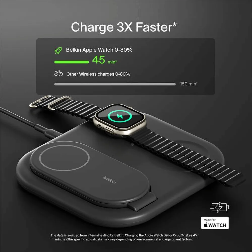 Wireless Charging Station 3-in-1 Magnetic MagSafe - 15W - product view 3