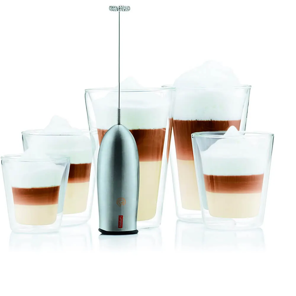 Bodum Schiuma Manual Milk Frother Lightweight - 9 in - product view 5