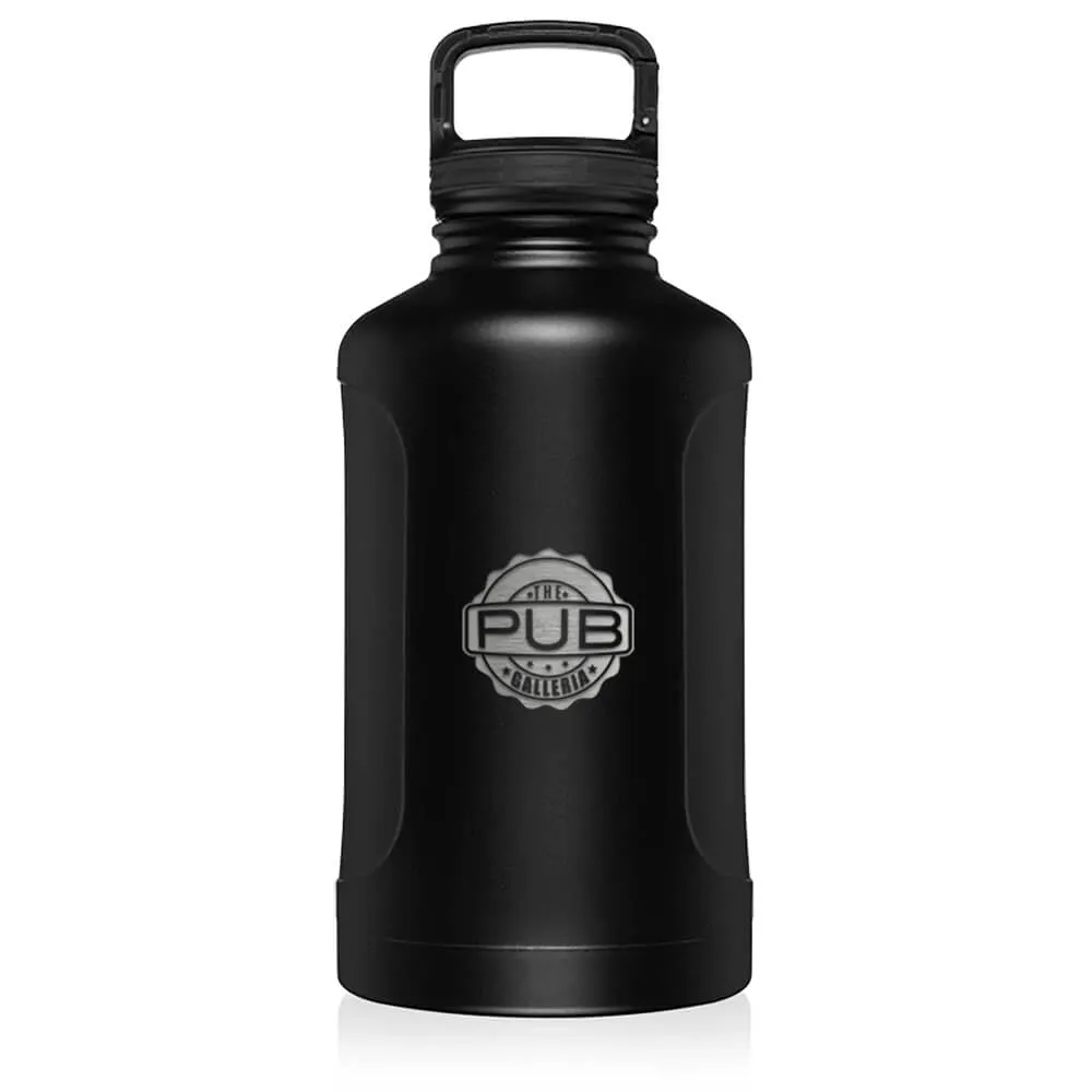 BruMate Beer Growler Insulated Stainless Steel - 64 oz