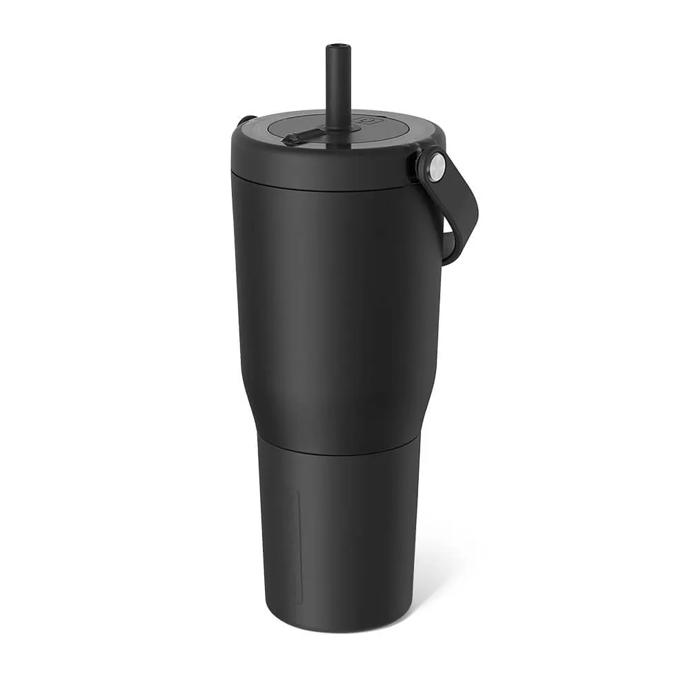 Insulated Tumbler with Stainless Steel Straw - 35 oz - product view 2