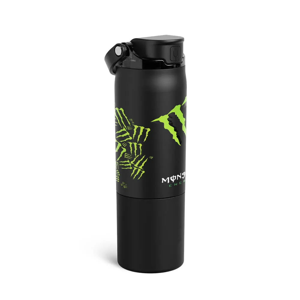Insulated Water Bottle with Dual Straw System - 25 oz - product view 2