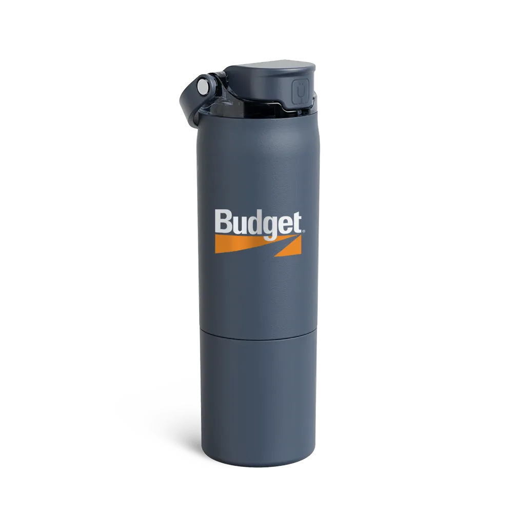 Insulated Water Bottle with Dual Straw System - 25 oz - product view 9