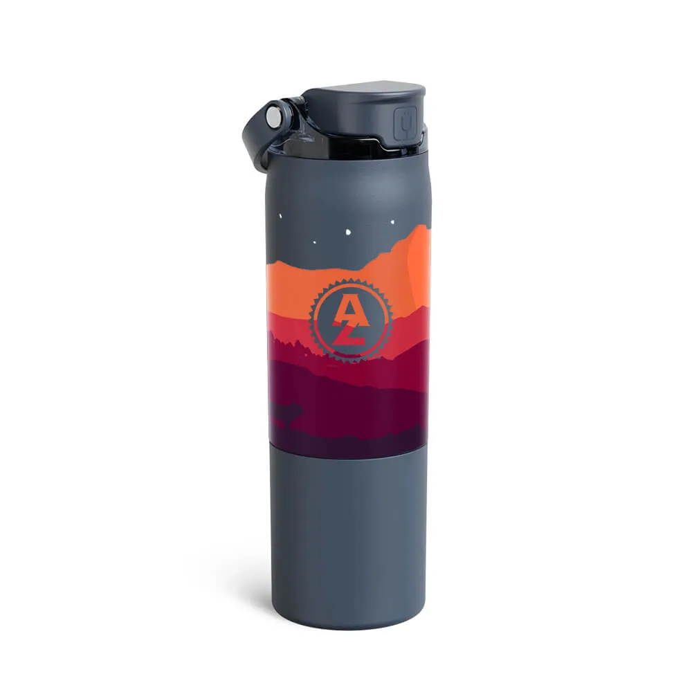 Insulated Water Bottle with Dual Straw System - 25 oz - product view 10