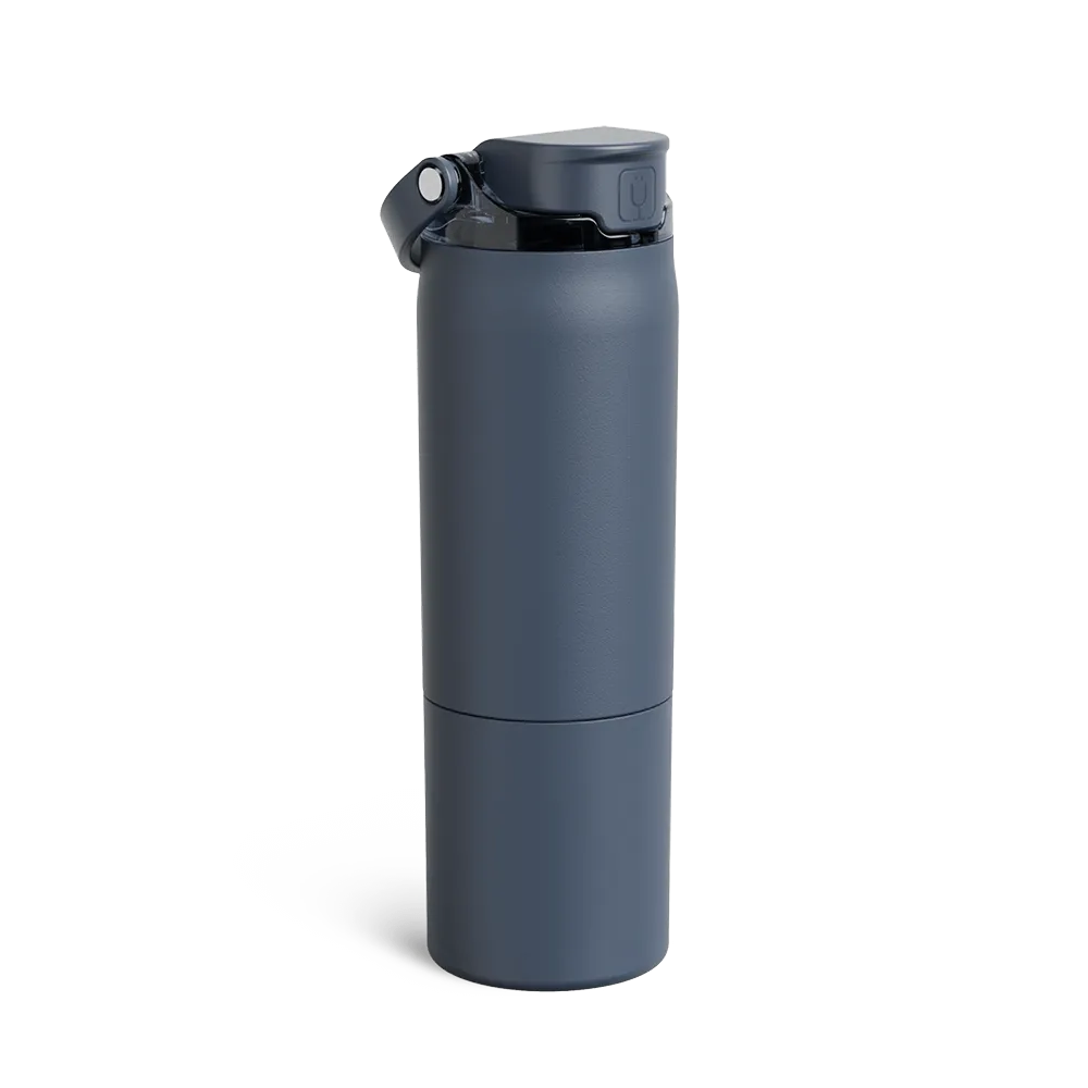 Insulated Water Bottle with Dual Straw System - 25 oz - product view 12