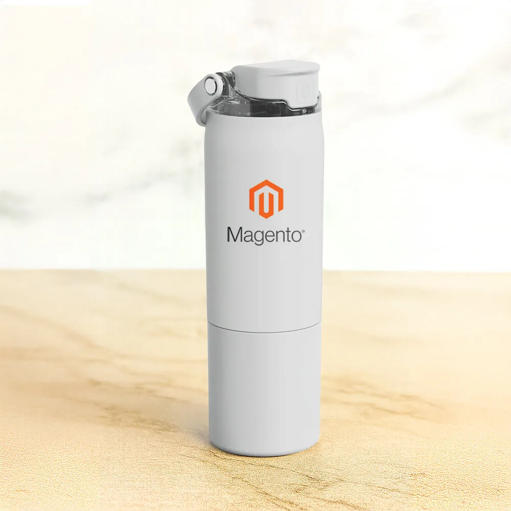 Insulated Water Bottle with Dual Straw System - 25 oz - product view 16