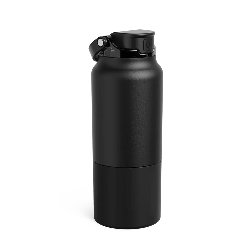 Insulated Water Bottle with Dual Straw System - 35 oz - product view 7
