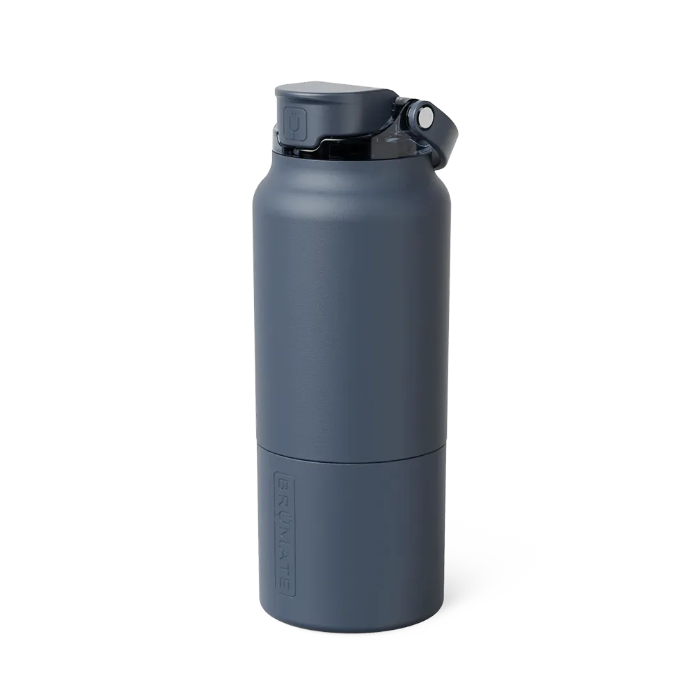 Insulated Water Bottle with Dual Straw System - 35 oz - product view 11