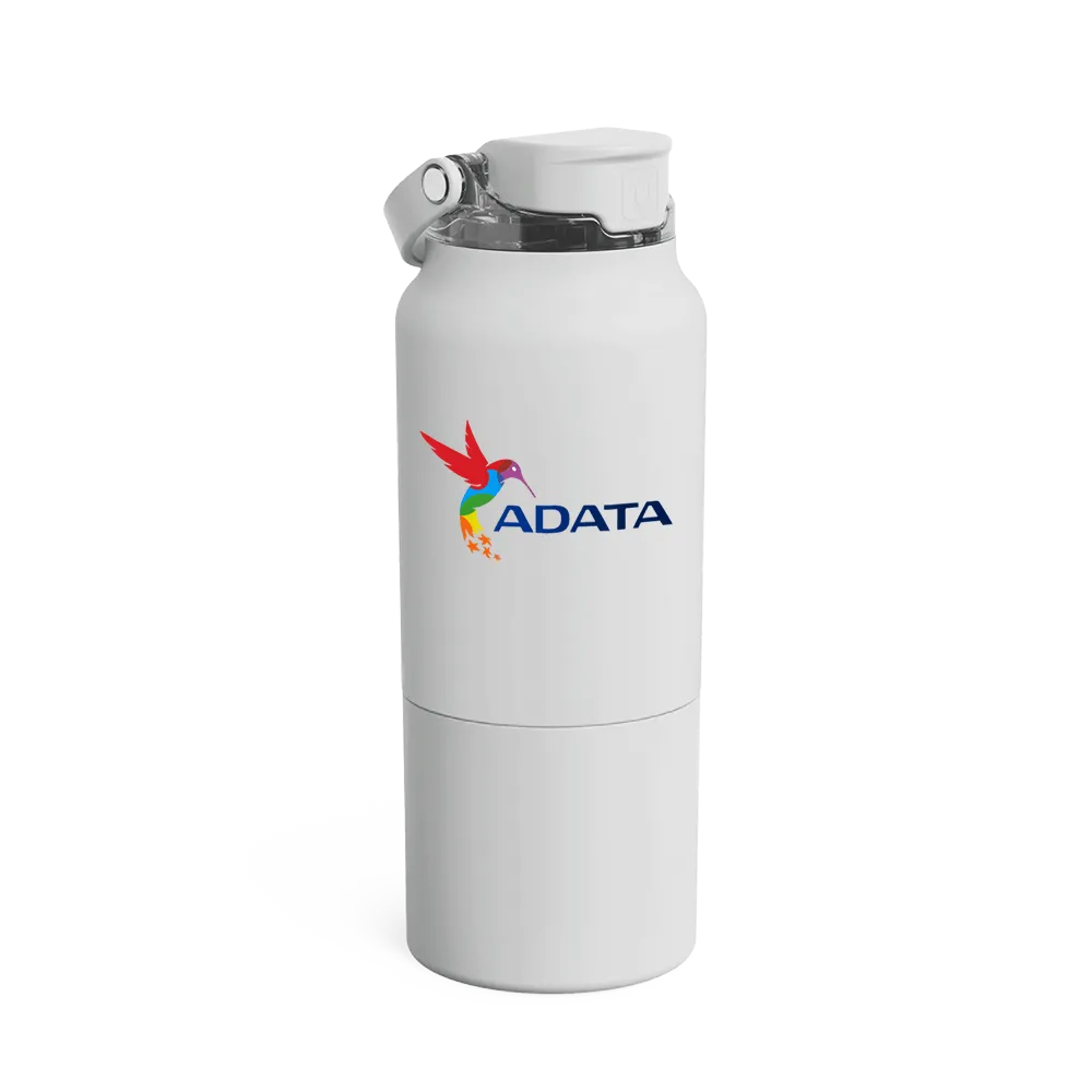 Insulated Water Bottle with Dual Straw System - 35 oz - product view 13