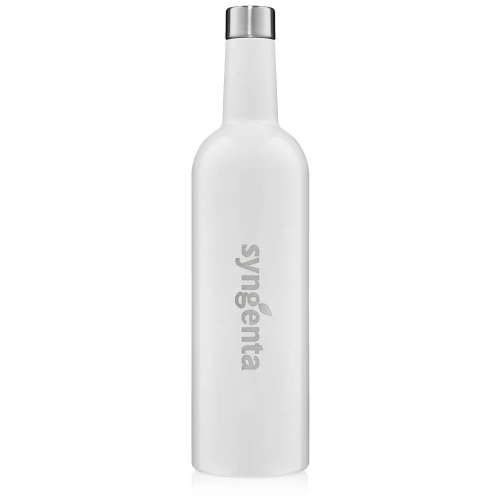 Insulated Wine Canteen with Leakproof Cap - 25 oz