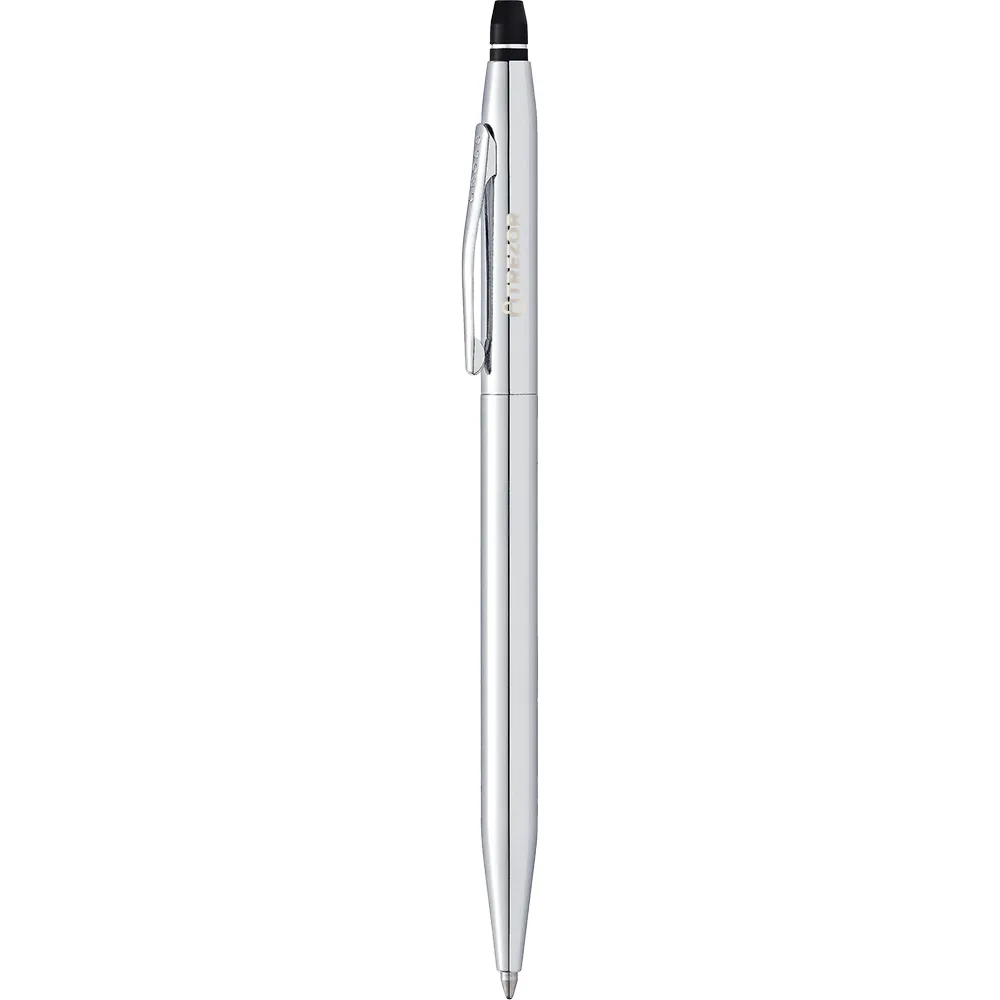Cross Click Ballpoint Pen Chrome Retractable - 5.375 in