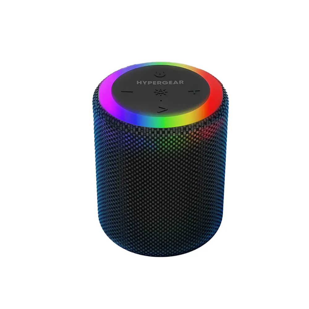 Waterproof LED Wireless Speaker with Light Ring - 4 in - product view 11