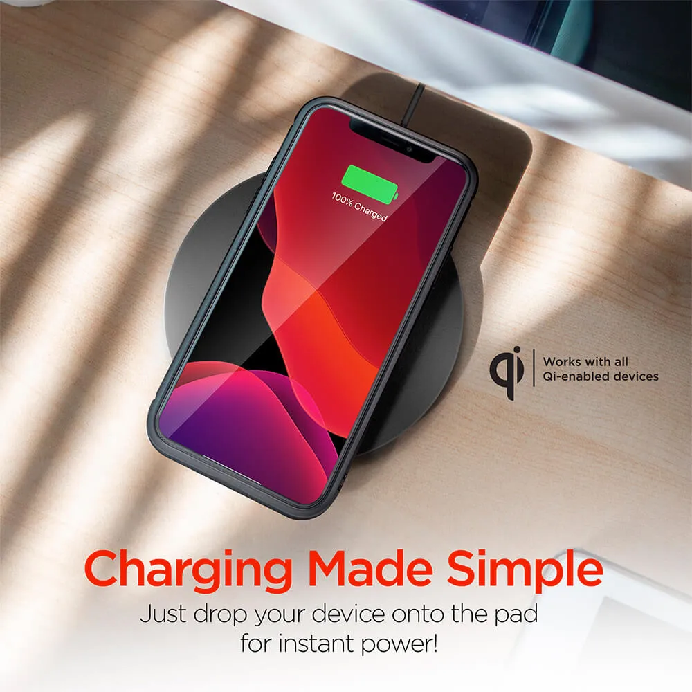 Wireless Charging Pad Qi-Certified with LED Indicator - 5W - product view 4