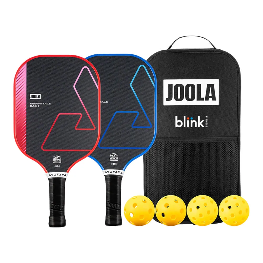 Joola Pickleball Paddle Set with Balls and Bag - 2 Pack