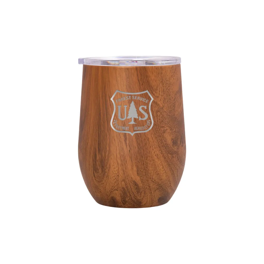 Insulated Wine Tumbler Stemless Copper-Lined - 12 oz - product view 10