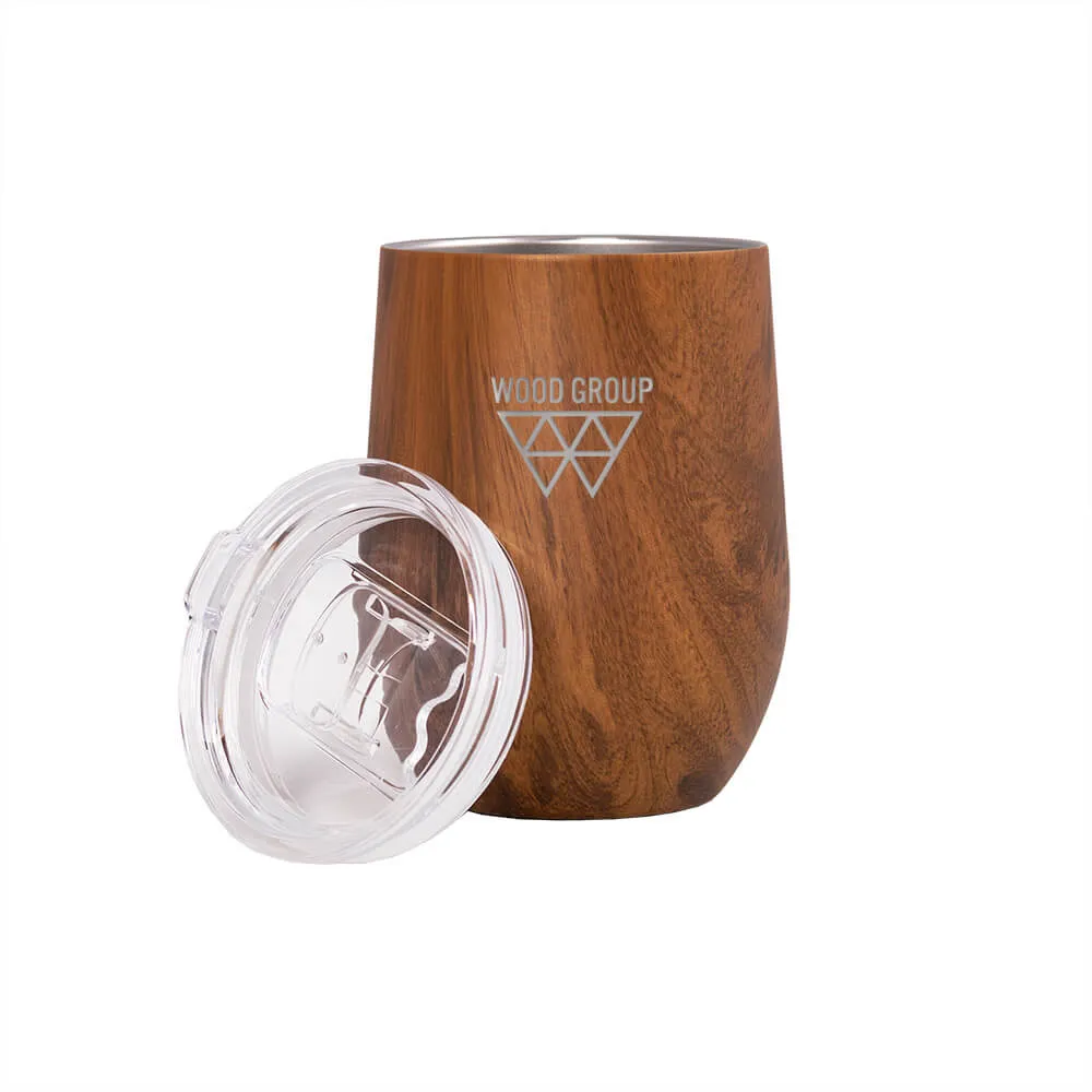 Insulated Wine Tumbler Stemless Copper-Lined - 12 oz - product view 11