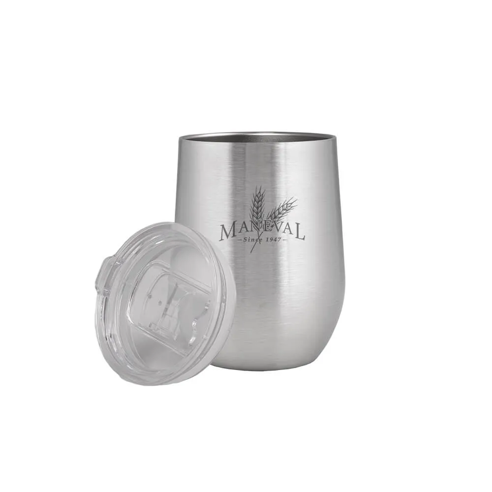 Insulated Wine Tumbler Stemless Copper-Lined - 12 oz - product view 20