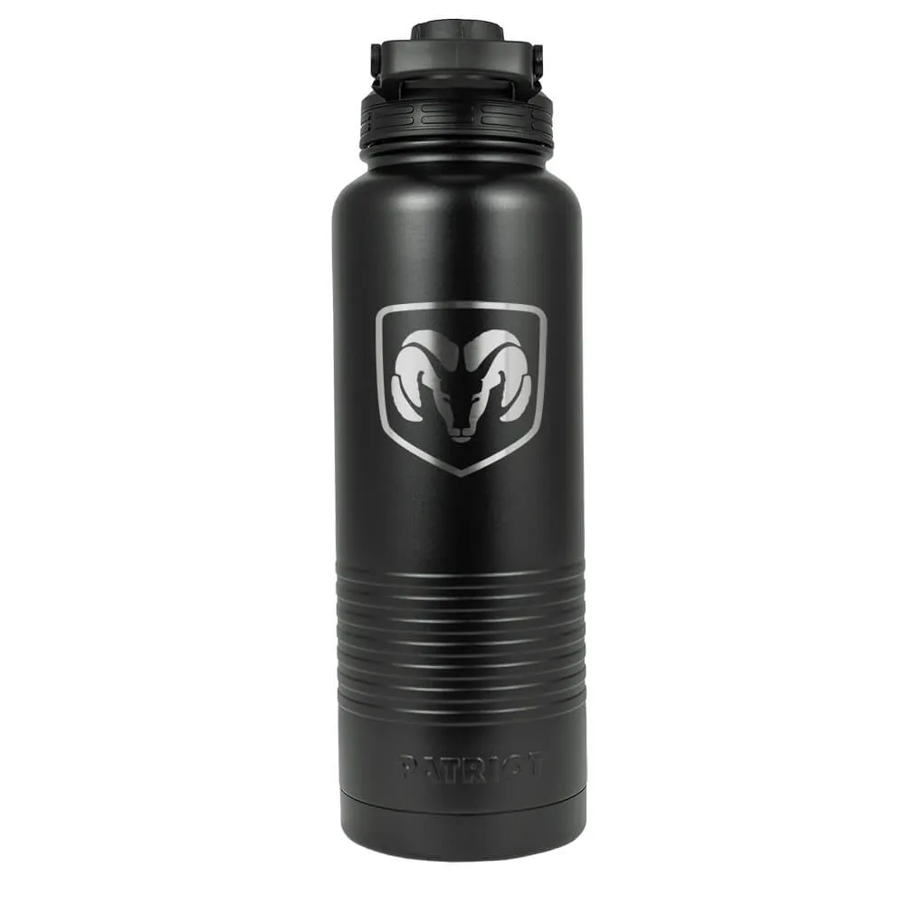 Insulated Water Bottle Triple Wall Stainless Steel - 40 oz