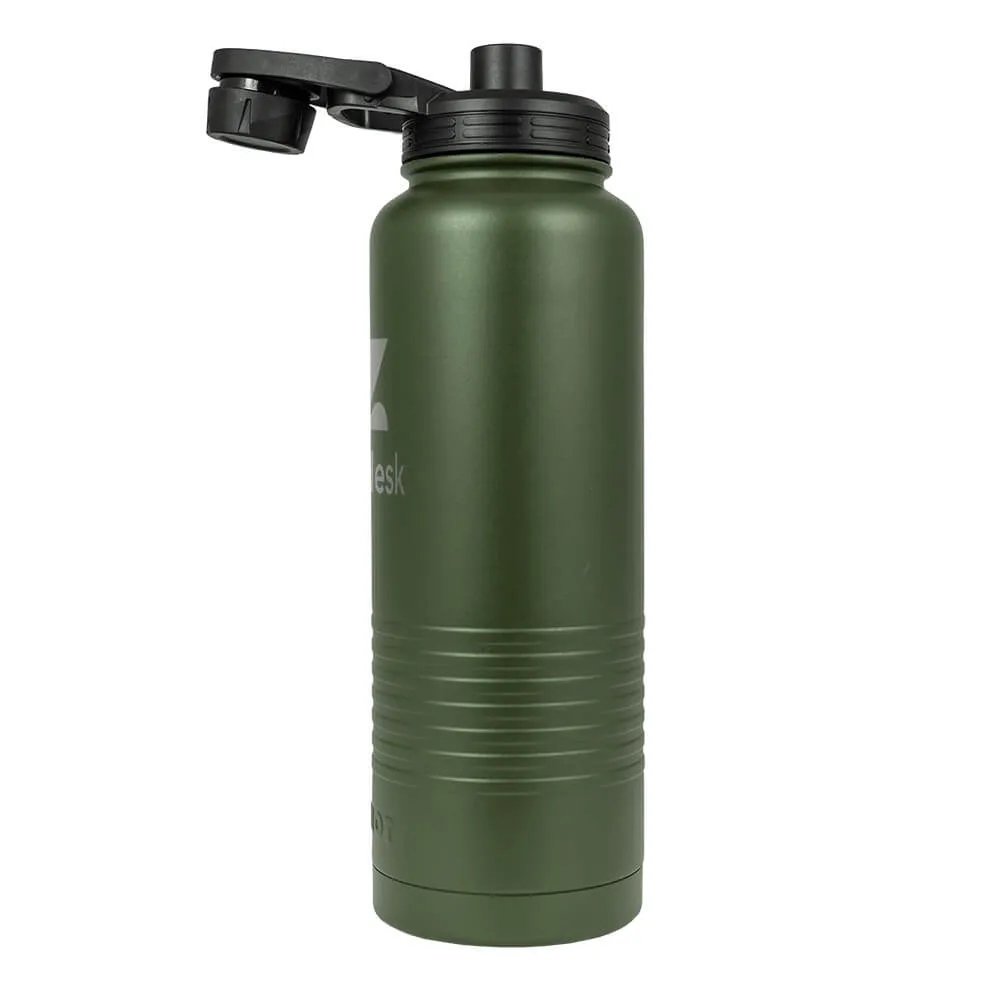 Insulated Water Bottle Triple Wall Stainless Steel - 40 oz - product view 14