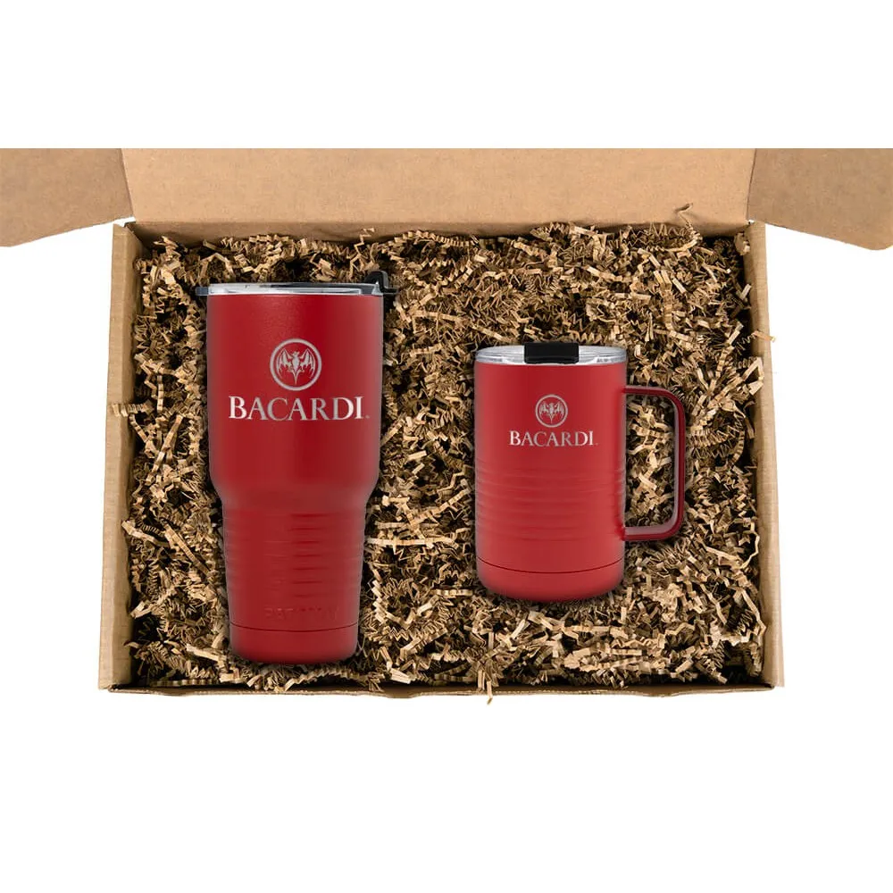 Insulated Drinkware Gift Set with Tumbler and Mug
