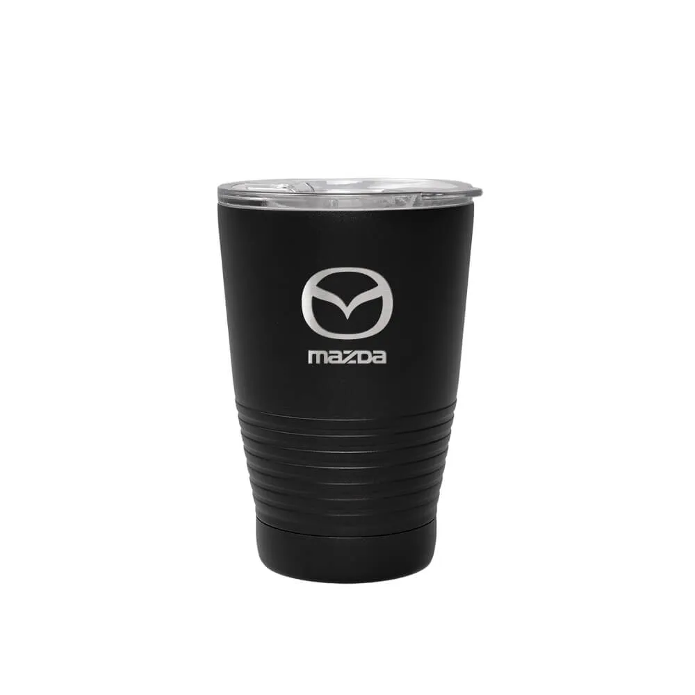 Insulated Stainless Steel Tumbler with Spill-Proof Lid - 10 oz