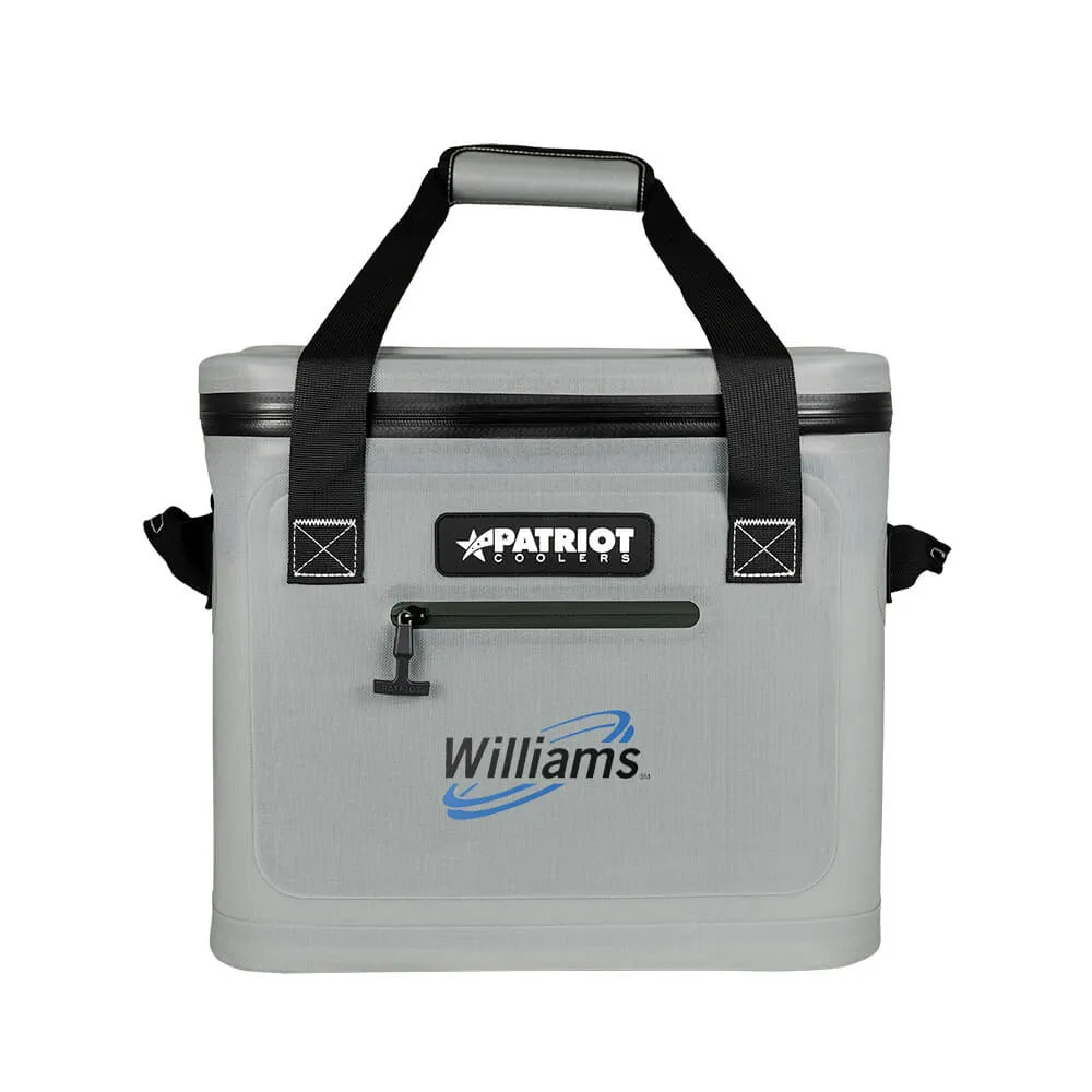 Waterproof Soft Cooler with Heavy Duty Shell - 24 Can
