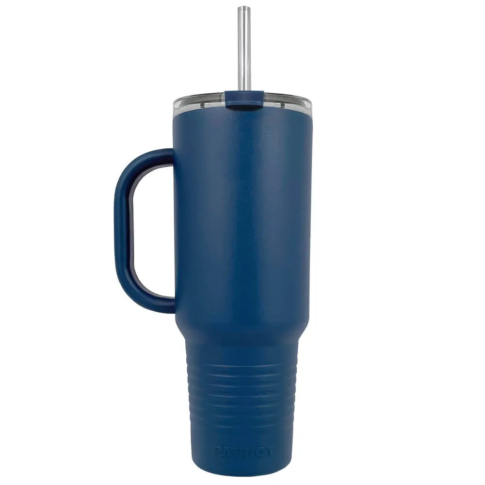 Insulated Tumbler with Handle and Built-In Straw - 40 oz - product view 10