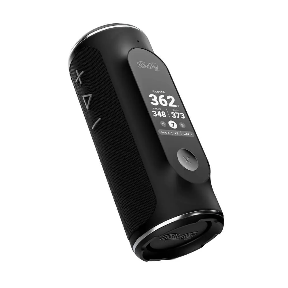 Blue Tees GPS Golf Speaker with Touch Screen Display