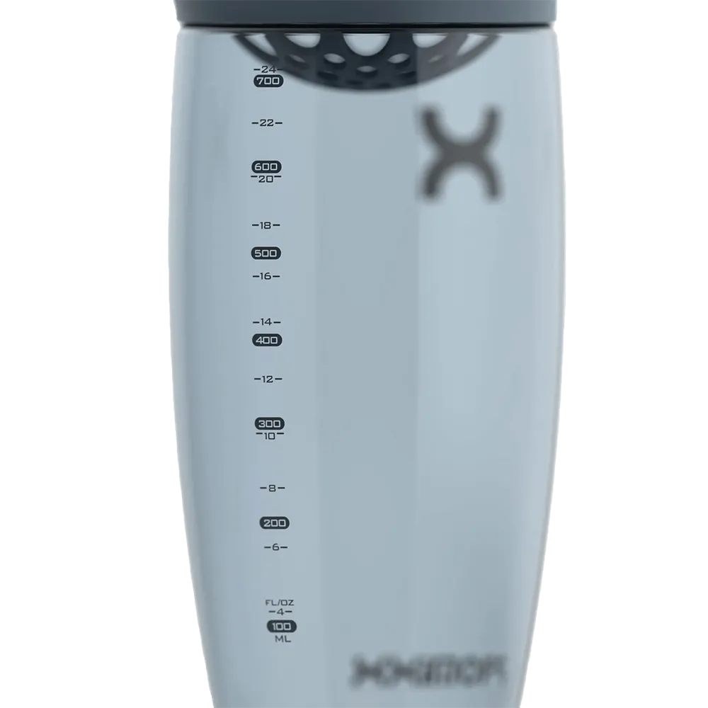 Protein Shaker Bottle with Snap-Fit Agitator - 32 oz - product view 9