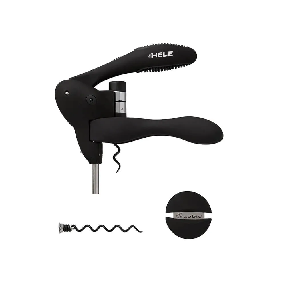Lever Corkscrew with Foil Cutter - 8.46 in - product view 2